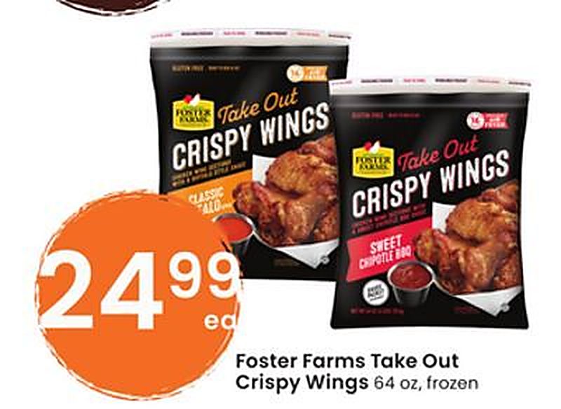 Foster Farms Take Out Crispy Wings - Albertsons weekly ad deal