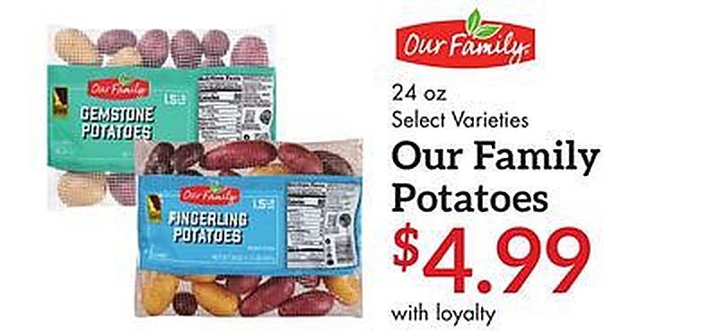 Our Family Potatoes - Remke Markets weekly ad deal