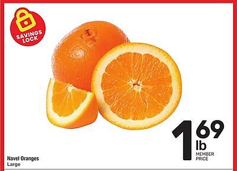 Navel Oranges - Tom Thumb weekly ad deal