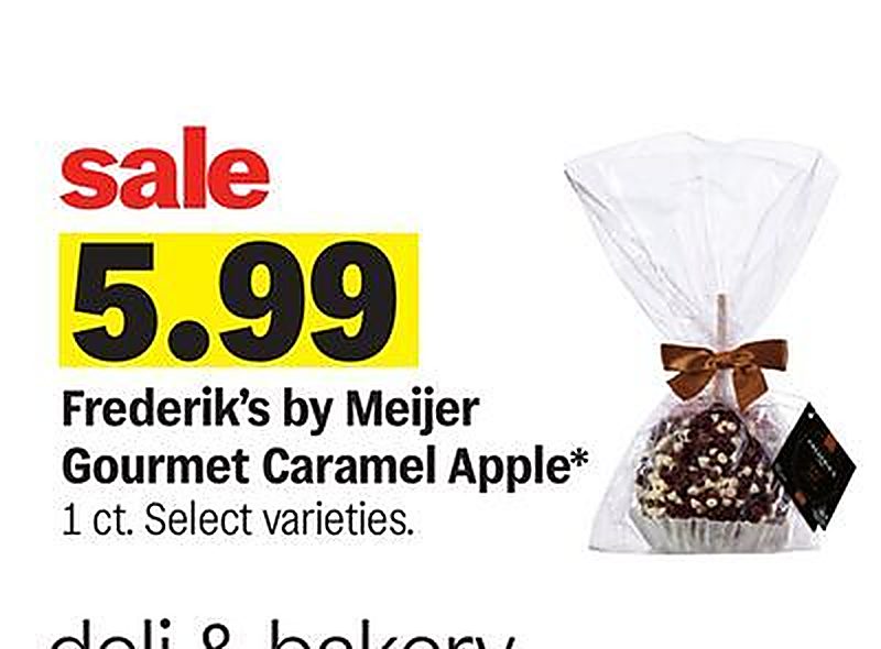 Frederik's by Meijer Gourmet Caramel Apple* - Meijer weekly ad deal