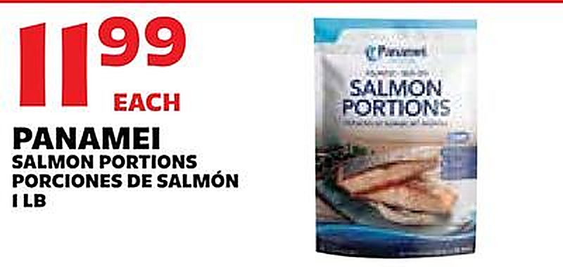 PANAMEI SALMON PORTIONS / PORCIONES DE SALMÓN - Sedanos weekly ad deal