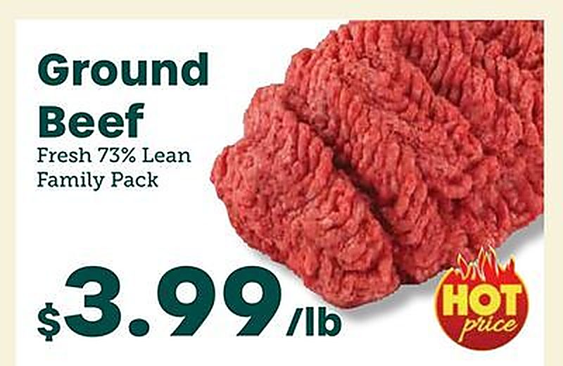 Ground Beef - Little Giant Farmers Market weekly ad deal