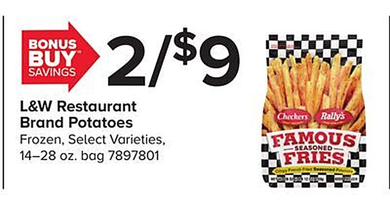 L&W Restaurant Brand Potatoes - Giant Food Stores weekly ad deal
