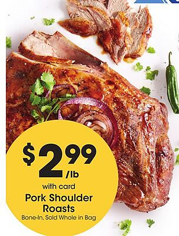 Pork Shoulder Roasts - QFC weekly ad deal