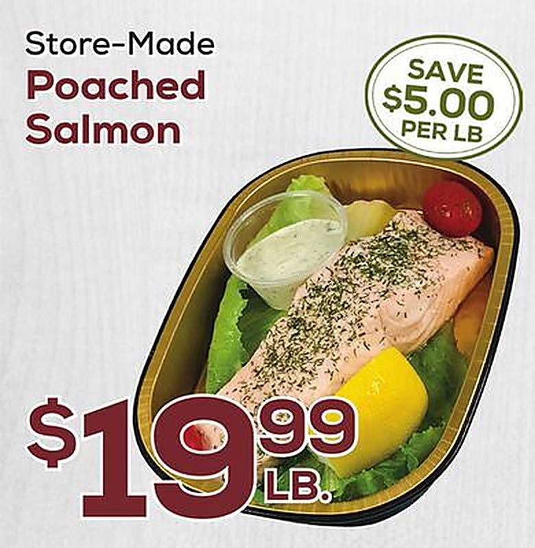 Poached Salmon - DeCicco & Sons weekly ad deal