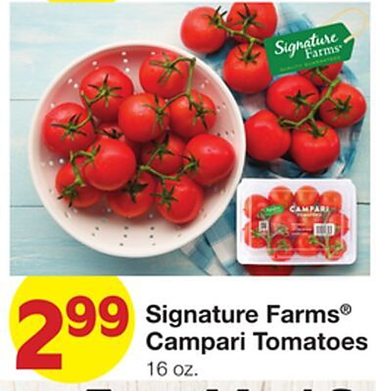Signature Farms® Campari Tomatoes - Market Street weekly ad deal