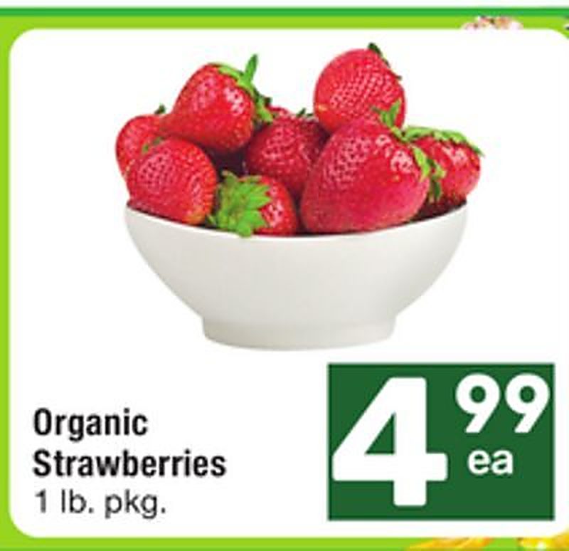 Organic Strawberries - Randalls weekly ad deal