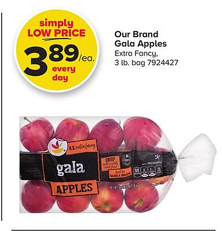 Our Brand Gala Apples - Giant Food Stores weekly ad deal