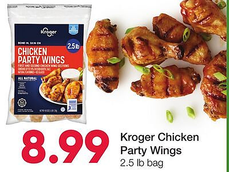 Kroger Chicken Party Wings - Ruler Foods weekly ad deal