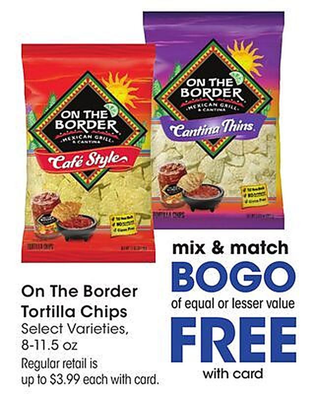 On The Border Tortilla Chips
