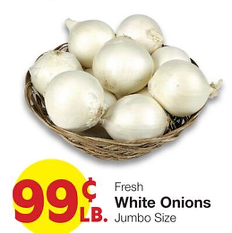 Fresh White Onions - Market Street weekly ad deal