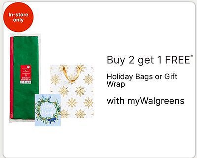 Holiday Bags or Gift Wrap
