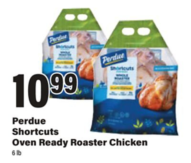 Perdue Shortcuts Oven Ready Roaster Chicken - Big Y weekly ad deal