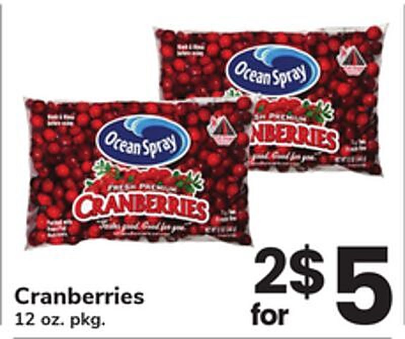 Ocean Spray Cranberries - Acme Markets weekly ad deal