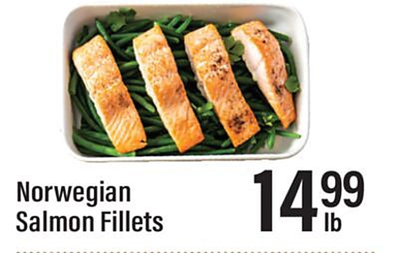 Norwegian Salmon Fillets - Lowes Foods weekly ad deal