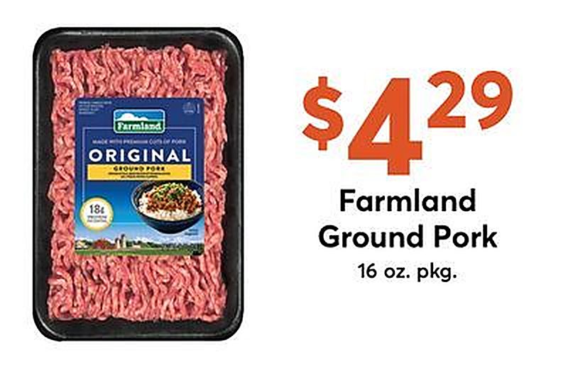Farmland Ground Pork - Dierbergs weekly ad deal