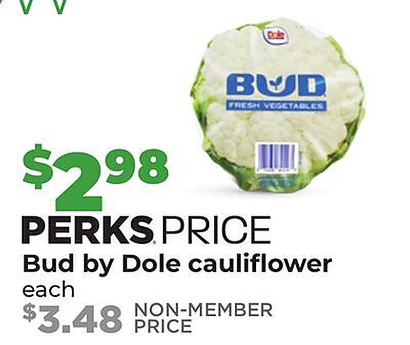 Bud by Dole cauliflower - Hy Vee weekly ad deal