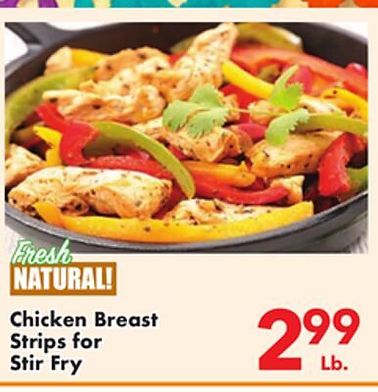 Chicken Breast Strips for Stir Fry - Fairplay Foods weekly ad deal