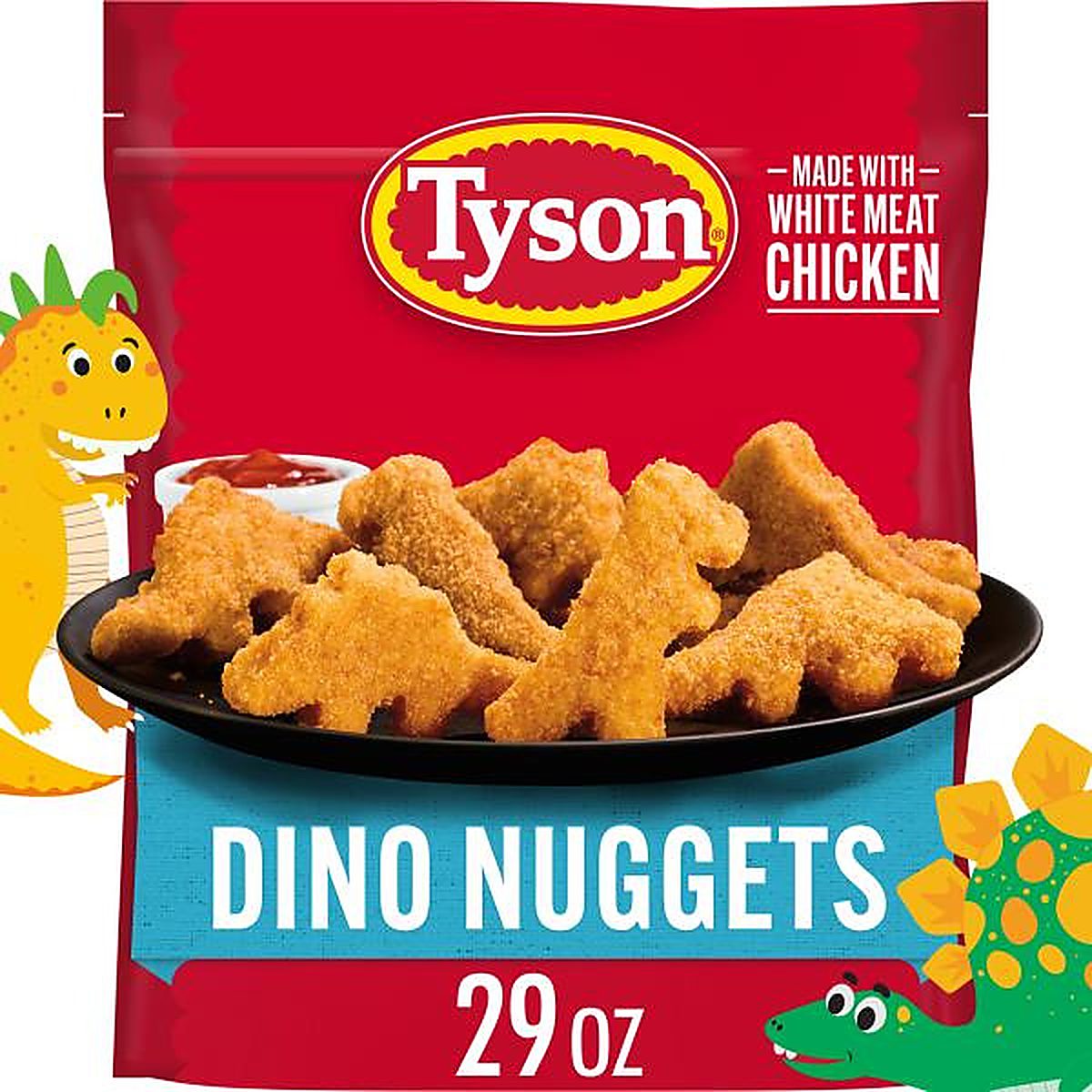 Tyson Frozen Breaded Shaped Chicken Patties Fun Nuggets