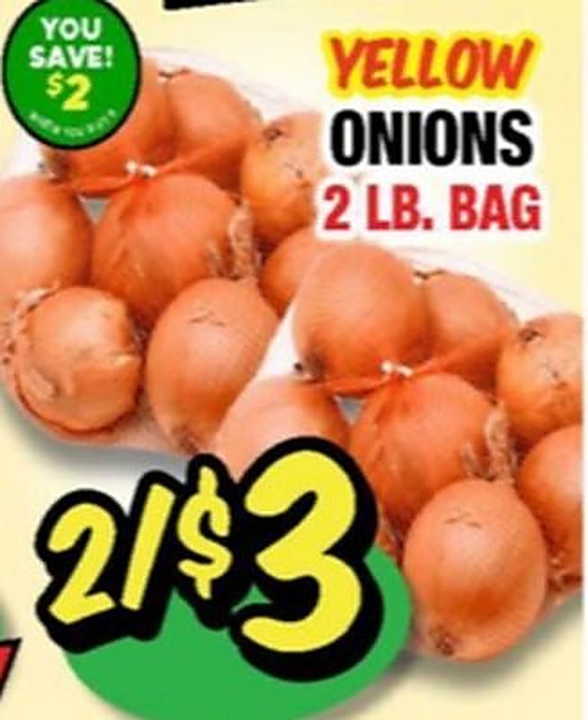 YELLOW ONIONS - Western Beef weekly ad deal