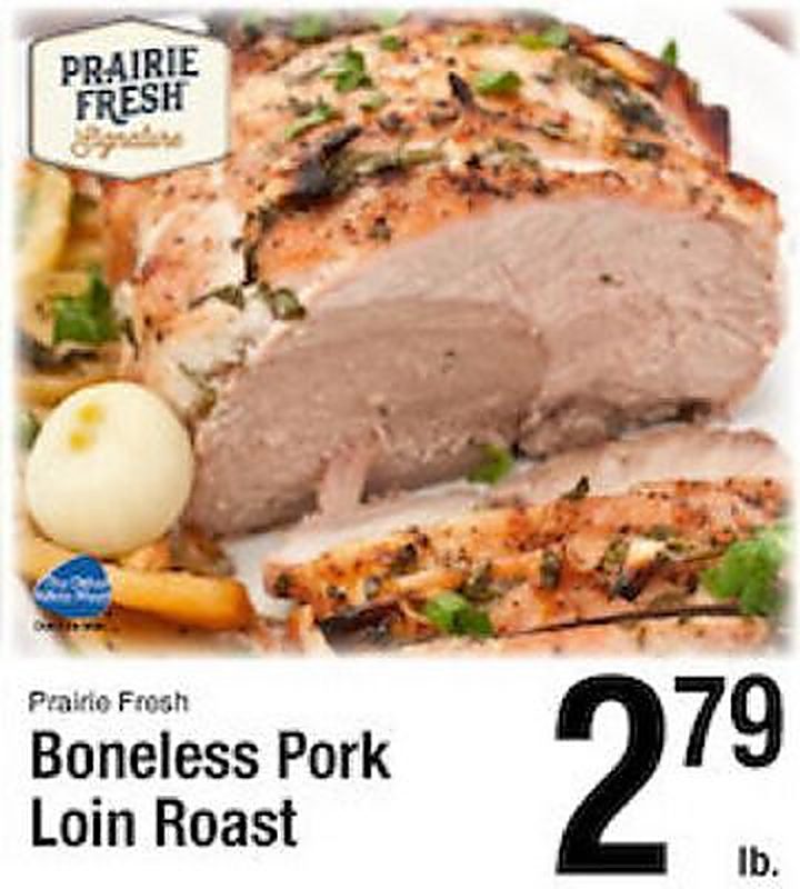 Prairie Fresh Boneless Pork Loin Roast - Harvest Foods weekly ad deal