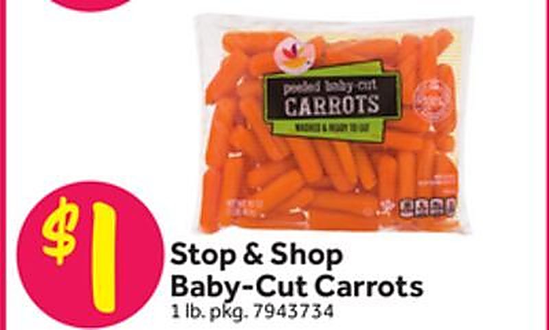 Stop & Shop Baby-Cut Carrots - Stop & Shop weekly ad deal