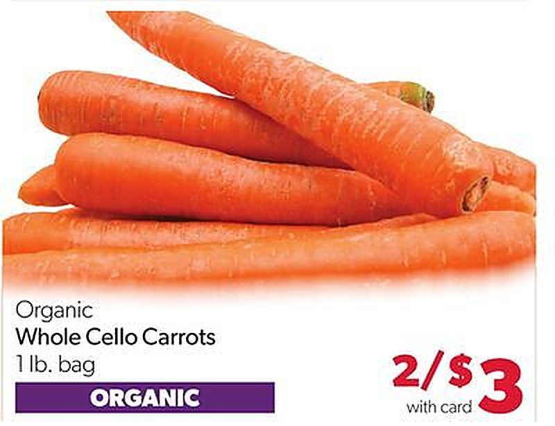 Whole Cello Carrots - VG’s Grocery weekly ad deal