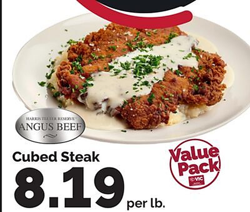 Cubed Steak - Harris Teeter weekly ad deal