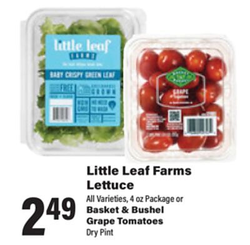 Little Leaf Farms Lettuce - Big Y weekly ad deal