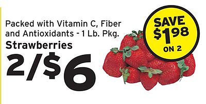 Strawberries - Hannaford weekly ad deal