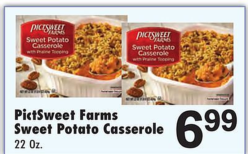PictSweet Farms Sweet Potato Casserole - Superlo Foods weekly ad deal