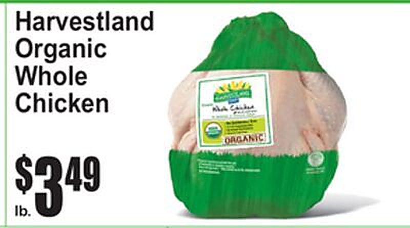 Harvestland Organic Whole Chicken - Superfresh weekly ad deal