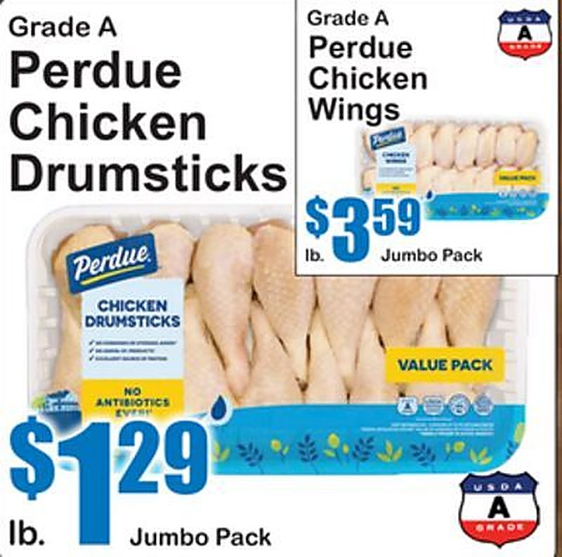 Perdue Chicken Drumsticks - Superfresh weekly ad deal