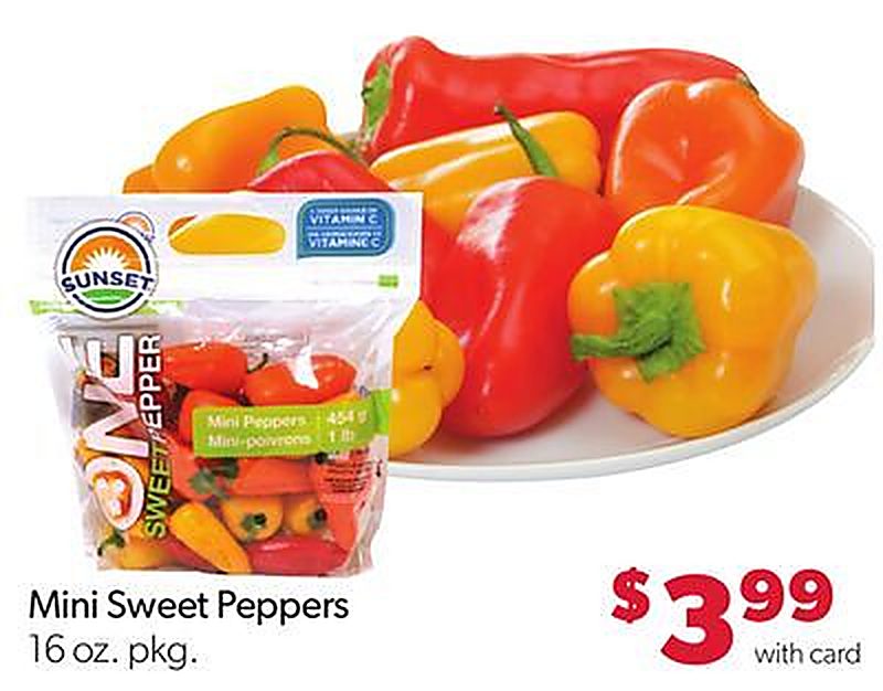 Mini Sweet Peppers - Family Fare weekly ad deal