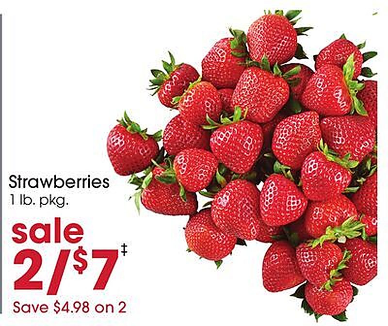 Strawberries - Giant Eagle weekly ad deal
