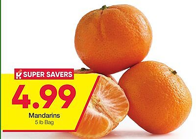 Mandarins - Ruler Foods weekly ad deal