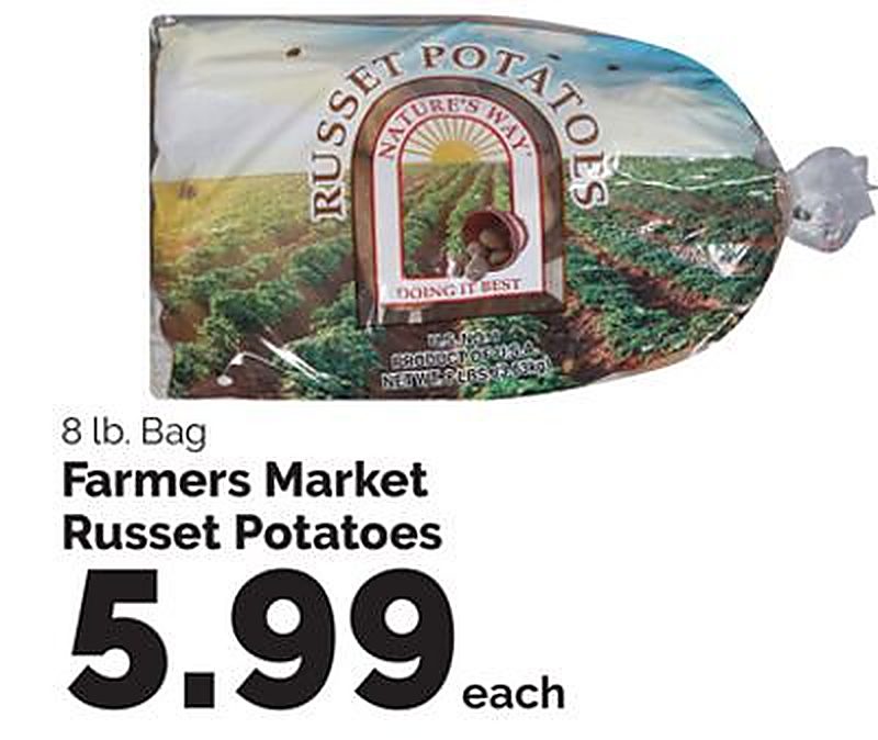 Farmers Market Russet Potatoes - Harris Teeter weekly ad deal