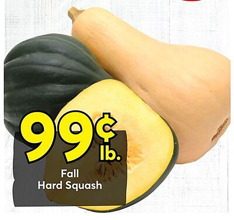 Fall Hard Squash - Dierbergs weekly ad deal