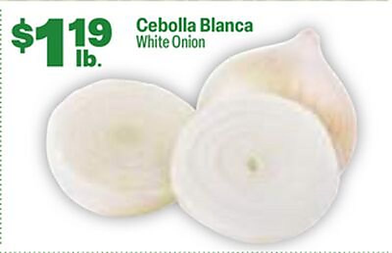 White Onion - El Rio Grande weekly ad deal