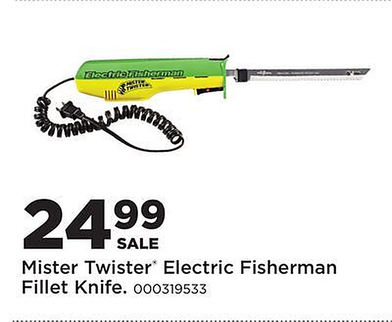 Mister Twister® Electric Fisherman Fillet Knife - Fleet Farm weekly ad deal