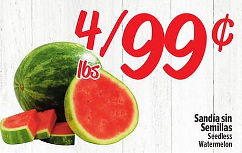 Seedless Watermelon - El Super weekly ad deal