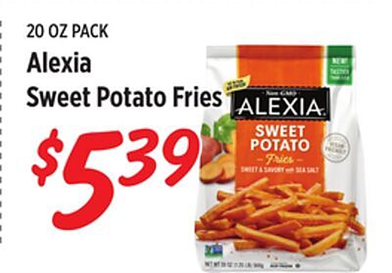 Alexia Sweet Potato Fries - Rouses Markets weekly ad deal