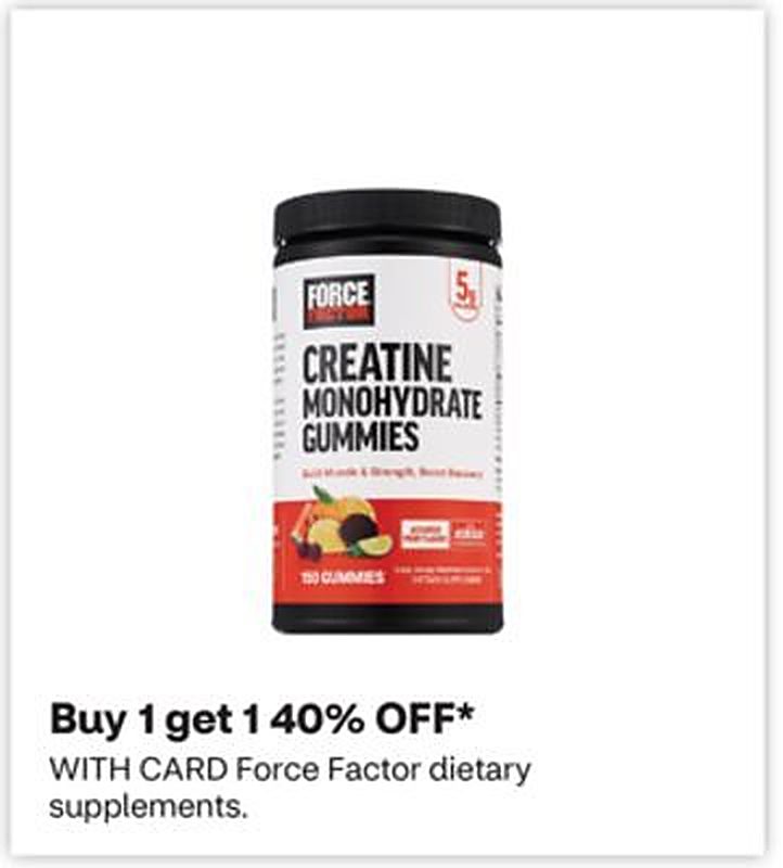 Force Factor dietary supplements.