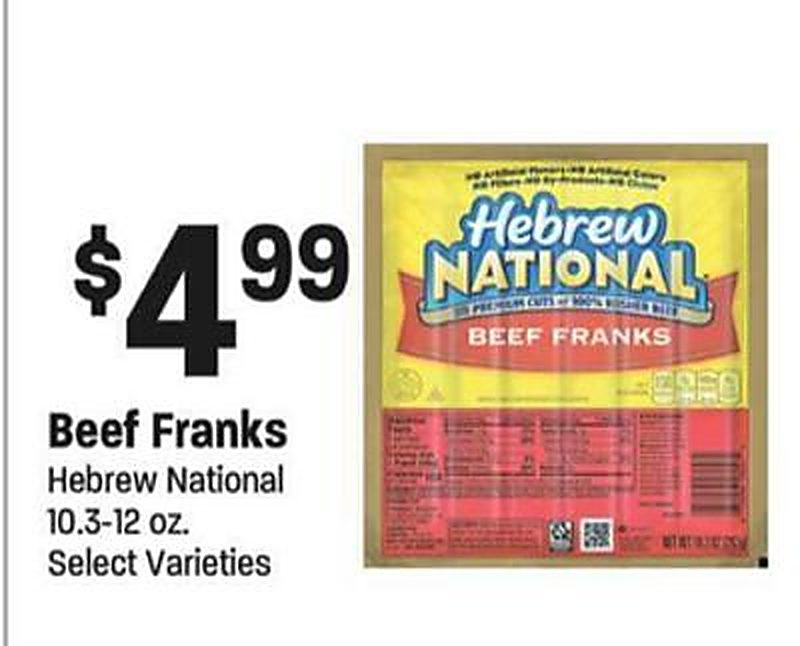 Beef Franks - Lees Marketplace weekly ad deal