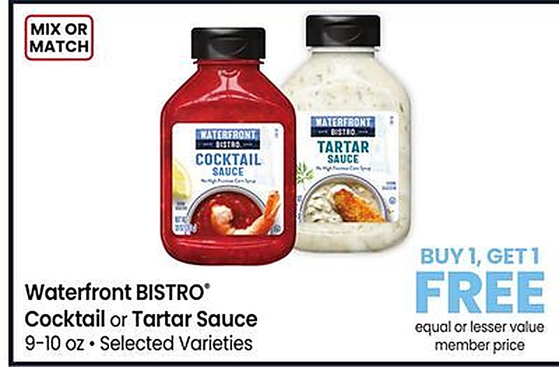 Waterfront BISTRO® Cocktail or Tartar Sauce