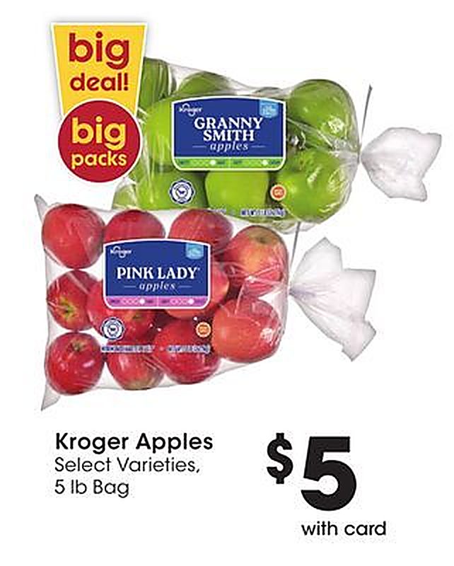 Kroger Apples - King Soopers weekly ad deal