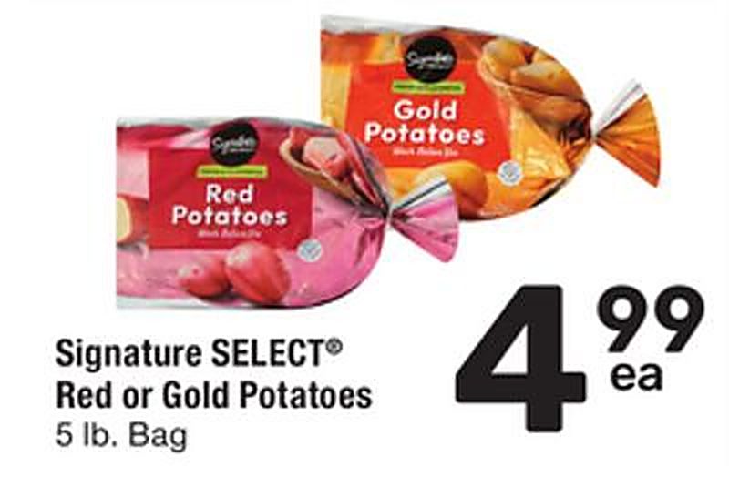 Signature SELECT® Red or Gold Potatoes - Randalls weekly ad deal