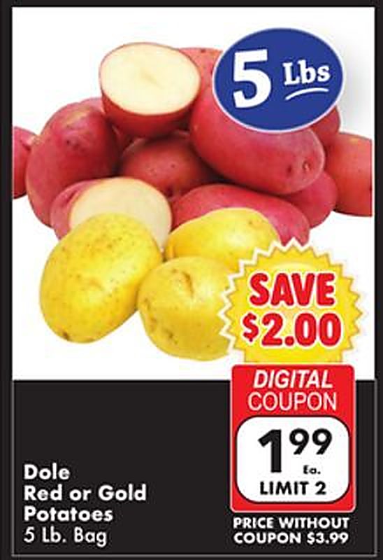 Dole Red or Gold Potatoes - Fairplay Foods weekly ad deal