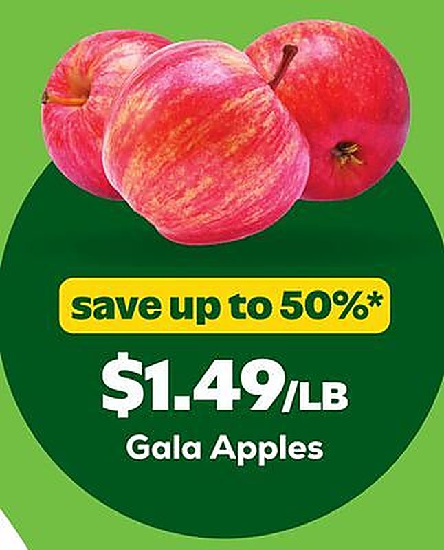 Gala Apples - Grocery Outlet weekly ad deal