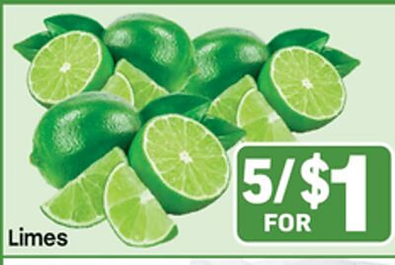 Limes - Tony's Fresh Market weekly ad deal